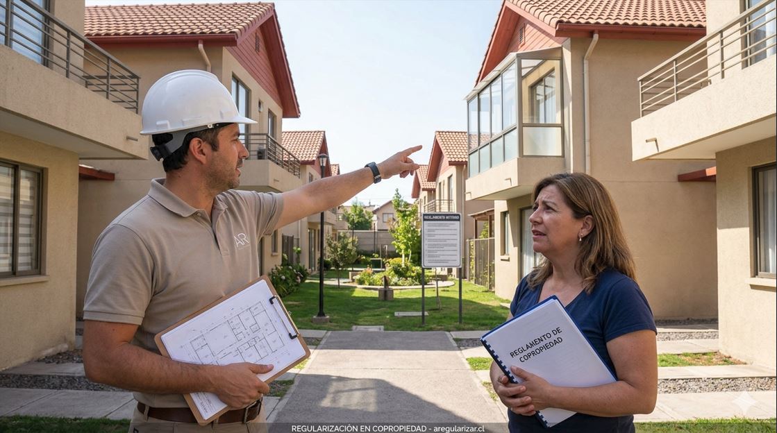 Regularizar ampliación en condominio Chile
